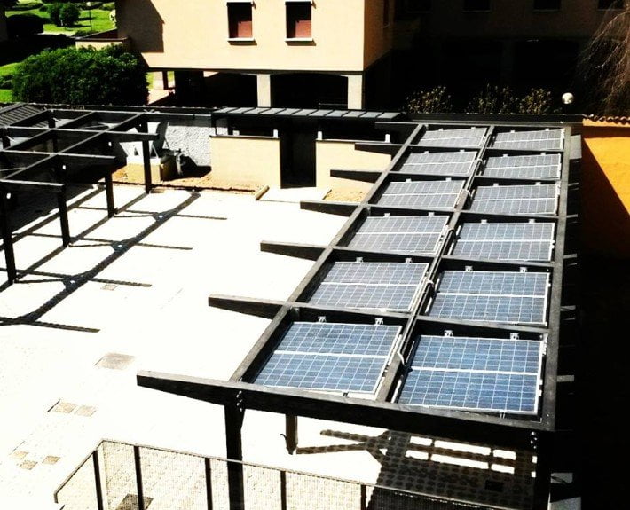 STRUTTURE IN LEGNO PER FOTOVOLTAICO E BOX