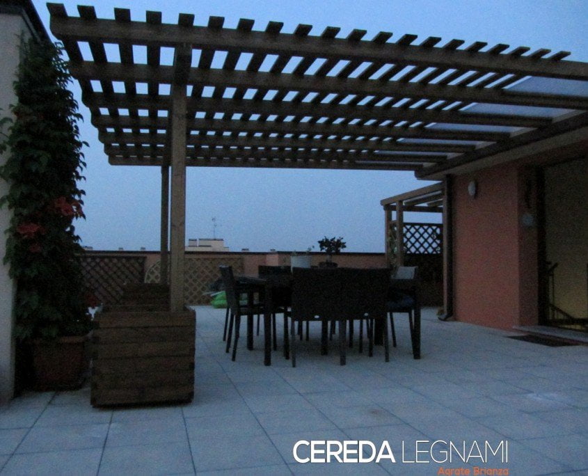  pergola con policarbonato