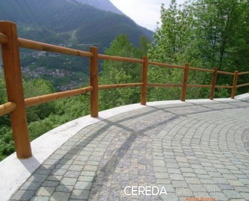  staccionata in legno