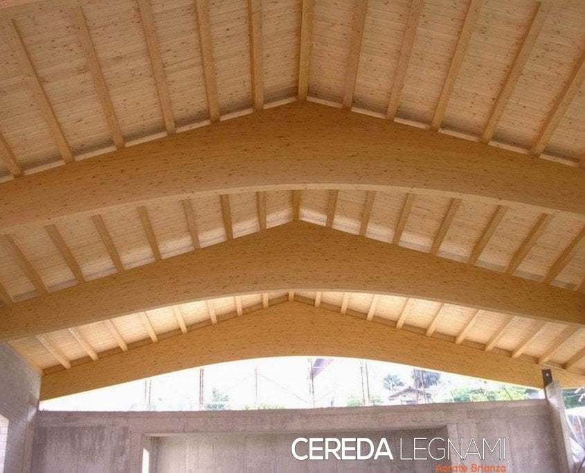  tetto in legno fornitura e posa in opera