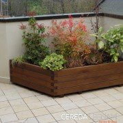 fioriera legno per esterno