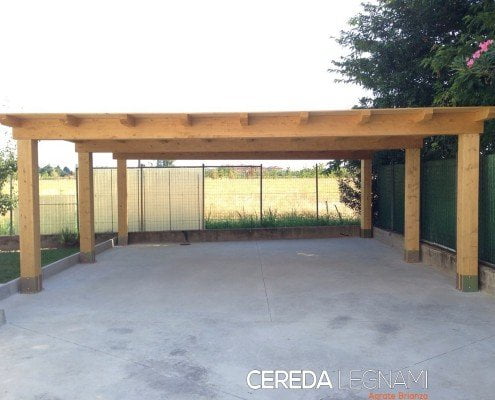 Box auto legno Binasco