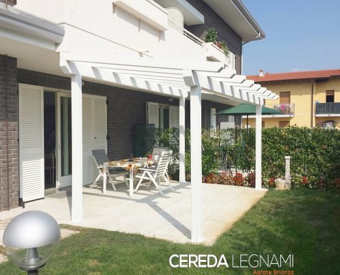 Pergole e pergolati aperti.