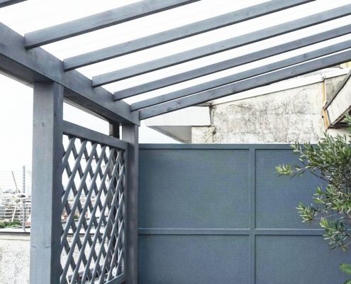 Pergola legno per esterno