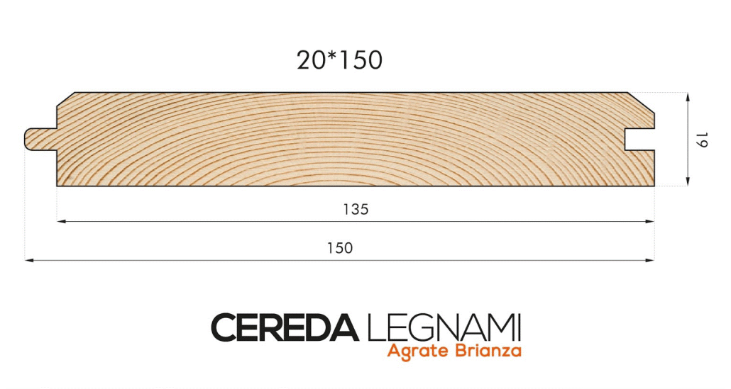 Produzione di perline di abete per tetto, sottotetto e solai con certificazione uso strutturale e classe resistenza c24 